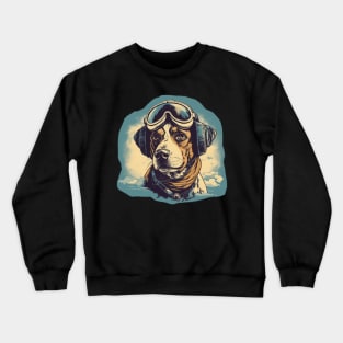 Aviator dog Crewneck Sweatshirt